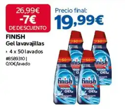 Costco Finish - gel lavavajillas oferta