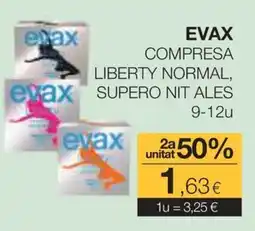 Plusfresc evax compresa liberty normal, supero nit ales oferta