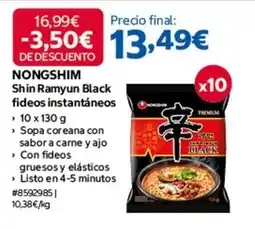 Costco Premium - shin ramyun black fideos instantaneos oferta