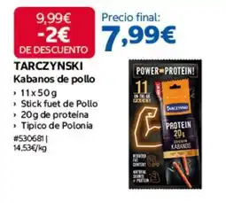 Costco Polonia - kabanos de pollo oferta