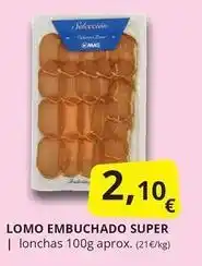 Supermercados MAS Mas - lomo embuchado super oferta