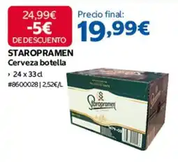 Costco Staropramen - cerveza botella oferta