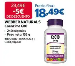 Costco Naturals - coencima q10 oferta