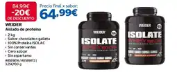 Costco Weider - asiago de proteina oferta