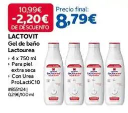 Costco Lactovit - gel de bano lactourea oferta
