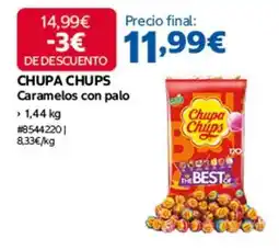 Costco Chupa chups - caramelos con palo oferta