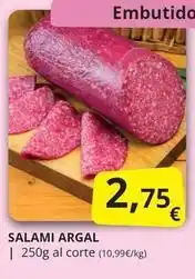 Supermercados MAS Argal - salami oferta