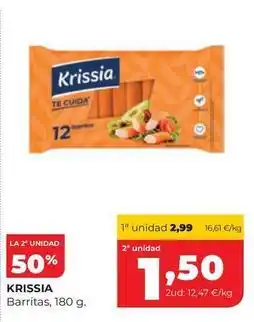 Alimerka Krissia - barritas oferta