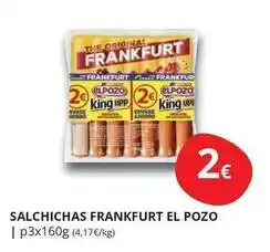 Supermercados MAS El pozo - salchichas frankfurt oferta