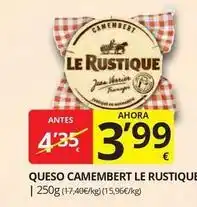 Supermercados MAS Camembert - queso le rustique oferta