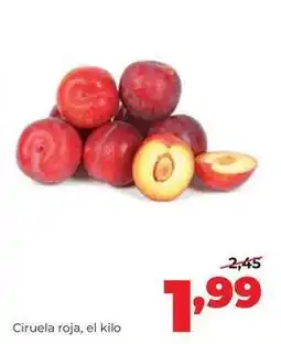 Alimerka Ciruela roja oferta