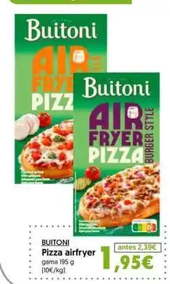 Hiper Usera Buitoni - pizza airfryer oferta