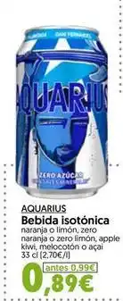 Hiper Usera Aquarius - bebida isotonica oferta