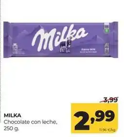 Alimerka Milka - chocolate con leche oferta