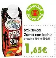 Hiper Usera Don simón - zumo con leche oferta