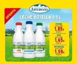 Hiper Usera Central lechera asturiana - leche botella oferta