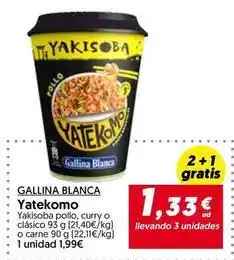 Hiper Usera Gallina blanca - yatekomo oferta