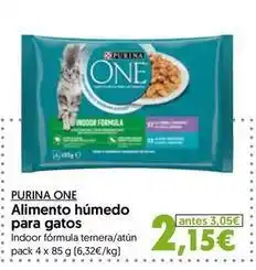 Hiper Usera Purina one - alimento humedo para gatos oferta