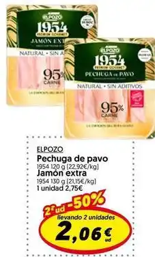 Hiper Usera Elpozo - pechuga de pavo jamon extra oferta