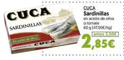 Hiper Usera Cuca - sardinillas oferta