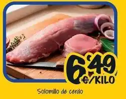 Cash Fresh Solomillo de cerdo oferta