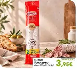 Hiper Usera El pozo - fuet casero oferta