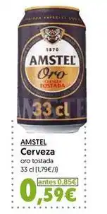 Hiper Usera Amstel - cerveza oferta