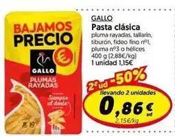 Hiper Usera Gallo - pasta clasica oferta