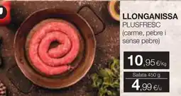 Plusfresc Llonganissa plusfresc oferta