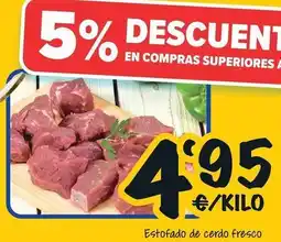 Cash Fresh Estofado de cerdo fresco oferta