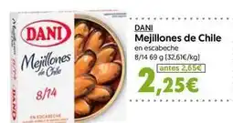 Hiper Usera Dani - mejillones de chile oferta