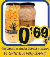 Cash Fresh Giraldo - garbanzo o alubia blanca cocidos oferta