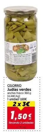 Hiper Usera Celorrio - judias verdes oferta