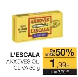 Plusfresc L'ESCALA anxoves oli oferta