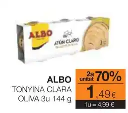 Plusfresc Albo tonyina clara oliva oferta