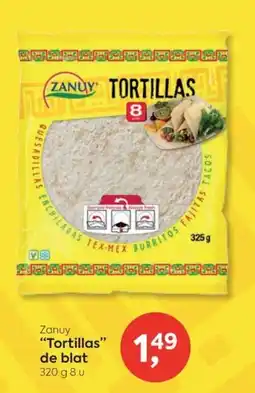 Suma Supermercados Zanuy tortillas oferta