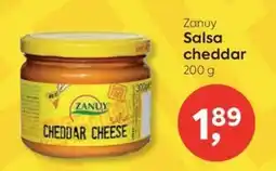 Suma Supermercados Zanuy salsa cheddar oferta