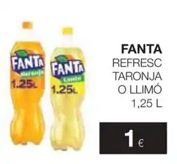 Plusfresc Fanta refresc taronja o llimó oferta