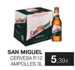 Plusfresc San Miguel cervesa p.12 oferta