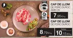 Plusfresc Cap de llot de porc duroc amb os oferta