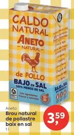 Suma Supermercados Aneto caldo natural de pollo oferta