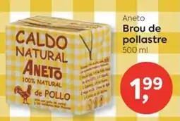 Suma Supermercados Aneto caldo natural de pollo oferta