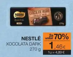 Plusfresc Nestlé xocolata dark oferta