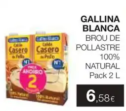 Plusfresc Gallina Blanca brou de pollastre oferta