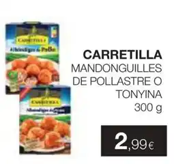 Plusfresc Carretilla mandonguilles de pollastre o tonyina oferta
