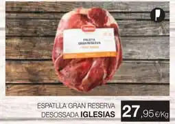 Plusfresc Iglesias espatlla gran reserva desossada oferta