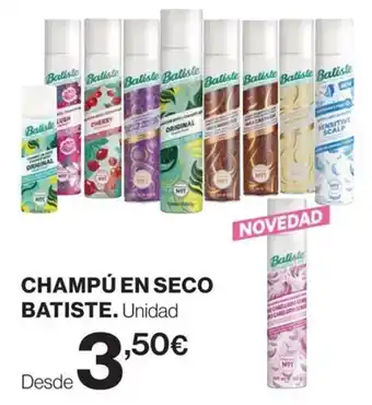 Batiste champú en seco