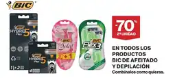 El Corte Inglés Bic productos de afeitado y depilacion oferta