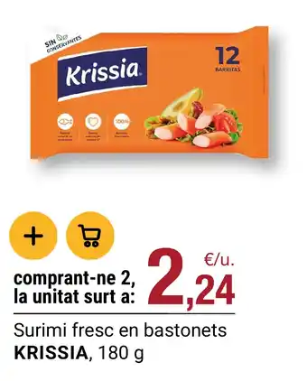 BonpreuEsclat Krissia surimi fresc en bastonets oferta