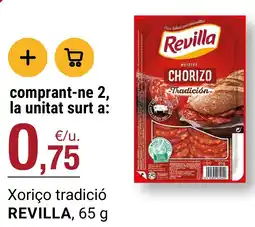 BonpreuEsclat Revilla chorizo tradición oferta